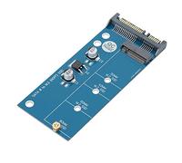 TOPINCN Carte Adaptateur SSD M.2 vers, Performances Stables, Matériau ABS, Bleu, adapté aux SSD M.2 de 3 à 8 Cm, Léger