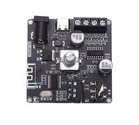TOPINCN Carte Amplificateur Bluetooth, Module Stéréo Haute Puissance pour Contrôle D'application Mobile 2x50W DC12-24V pour Système Audio Domestique