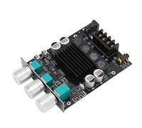 TOPINCN Carte Amplificateur de Son Caisson de Basses Double Canal 100Wx2 BT 5.0 Module Amplificateur pour Les Mises à Niveau du Système 1 Pièce