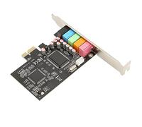 TOPINCN Carte Son Surround PCIE 5.1, Lecture et Enregistrement de Haute qualité, 24 Bits, 48KHz, pour Home Cinéma et Jeux PCPCI Express X1