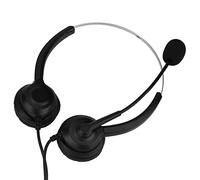 TOPINCN Casque de Centre D'appels USB à Réduction de Bruit, Confortable pour Un Port prolongé avec Fonction Muet, pour Une Communication Claire dans Un Environnement de Bureau