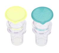 TOPINCN Cémon Squeezer PP Portable Small Manual Citrus Juicer avec Vis à Vis Merneuse de Presse de Presse de Serre de Citron avec Couvercle pour la Fête de Pique-nique à Domicile