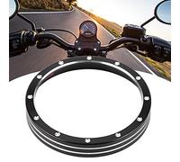 TOPINCN Cercle de Compteur pour Low Rider (A Style Minimum Retracted | Matériau en aluminium de haute qualité, Installation facile, Ajustement personnalisé pour les motos, Mise à niveau élégante