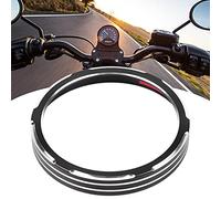 TOPINCN Cercle de Compteur pour Low Rider (B Style Minimum Retracted | Matériau en aluminium de haute qualité, Installation facile, Ajustement personnalisé pour les motos, Mise à niveau élégante