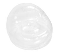 TOPINCN Chaise Gonflable, Siège Gonflable Transparent, Meubles en PVC, canapé Paresseux, Chaise Gonflable Portative Pliante pour Salon, Chambre à Coucher, Salon Intérieur et Extérieur