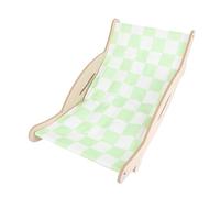 TOPINCN Chaise Longue à Gratter en Bois pour Chat, avec Hamac Rafraîchissant, pour Chats D'intérieur, Petits Chiens, Protection des Meubles