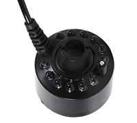 TOPINCN Changer L'humidificateur Ultrasonic Fogger Fountain Fountain Pond Machine de Brouillard Couleur Changement Brouillard LED Nébuliseur de Fontaine Intérieure pour Le Bureau de