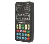 TOPINCN Changeur de Voix Portable 8 Effets Sonores pour Appareils de Jeux sur Ordinateur Mobile Mini Carte Son pour Les Jeunes Matériel: PC Couleur: comme indiqué (I9 édition Anglaise)