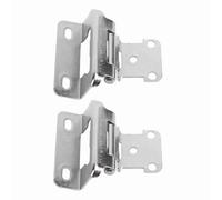 TOPINCN Charnière de Porte D'armoire à Fermeture Automatique, 2 Pièces, 1/2 Pouces, en Acier Durable, pour Cuisine, Salle de Bains, Camping-car et Camping-car, Utilisation Polyvalente (Champagne)