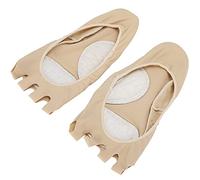 TOPINCN Chaussettes Professionnelles Respirantes avec Séparateur D'orteils, Soulagement de la Douleur pour des Soins Confortables des Pieds en été, Paquet de 2