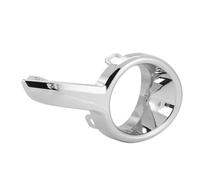 TOPINCN Chrome Feu Antibrouillard Contour ABS Remplacement 2012-2018 | ABS haute résistance, convient au modèle 208, conception de garniture de protection, améliore le style du véhicule