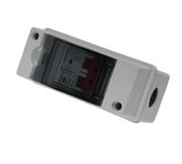 TOPINCN Circuit Photovoltaïque Isolateur Miniature DC DC Breaker, Couverture Transparente et Communication à Distance pour Les Systèmes Solaires Hors Réseau (32A)