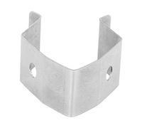 TOPINCN Clamp/Holder de Fixation de Sonde de Gril Durable en Acier Inoxydable, 4 Pièces, Support de Sonde à Trou Unique pour les Amateurs de Barbecue