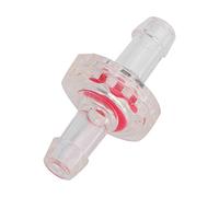 TOPINCN Clapet Anti-Retour 10 Pièces, Clapet D'arrêt d'eau Unidirectionnel Durable, Empêche Le Reflux pour Pompe à Air D'aquarium, Plastique, Tailles 3 Mm/5 Mm/7 Mm (7mm)