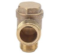 TOPINCN Clapet Anti-retour en Laiton Durable pour Empêcher le Flux Inverse dans les Systèmes Hydrauliques pour Compresseur D'air fileté 1/2x3/8