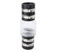 TOPINCN Clapet Anti-retour Silencieux à Ressort pour Pompe de Puisard, avec Corps Transparent Permettant de Visualiser le Mouvement de l'eau. Clapet Anti-retour en ABS (Petit diamètre : 28 mm / 1,1