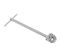 TOPINCN vier Multifonctionnelle en Acier au Carbone Durable avec Têtes Mobiles à 180 ° pour Installation de Plomberie de Salle de Bain 298mm