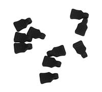TOPINCN Clips de Carrosserie RC Petits et Légers, Sûrs et Faciles à Installer pour Voitures RC 1/18, Lot de 10 (BLACK)