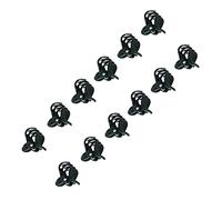 TOPINCN Clips de Tige de Jardin 100 Pièces pour Support D'orchidée Vertical avec Matière Plastique Durable