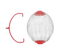 TOPINCN Collecteur de Noix en Acier Inoxydable, Collecteur de Noix Supérieur, Panier en Fil pour Glands, Noix de Pécan, Châtaignes, Boules de Noix avec Conception Légère (S)