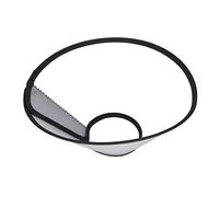 TOPINCN Collier de Récupération de Protection Réglable en Forme de Cône pour Chien en Plastique pour Animaux de Compagnie, Conception Confortable et Translucide, 1 unité (6#)