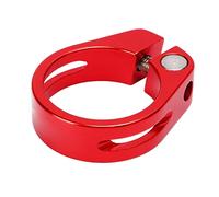 TOPINCN Collier de Selle de Vélo, Collier de Selle de Vélo en Alliage d'aluminium à Dégagement Rapide, Pince Antirouille, Processus CNC Ultraléger de 34,9 Mm pour la Plupart des Vélos
