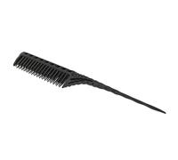 TOPINCN Combinaison de Cheveux Creuse Trois Rangées de Dent de Peigne pour la Coiffure 8,5x1,1 pouces. (BLACK)