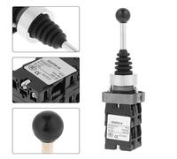 TOPINCN Commutateur de Joystick de Verrouillage à 4 Positions 4NO avec Verrouillage pour Circuits AC/DC de Contrôle Industriel, Haute Performance