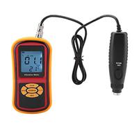 TOPINCN Compteur de Vibrations à écran LCD avec Sonde 0-40 ℃ pour Montres Mécaniques, Moteurs, Ventilateurs GM63B Mini Compteur de Vibrations Numérique Portable pour Ingénieurs