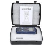 TOPINCN Compteur D'énergie Solaire SM206 pour la Mesure du Rayonnement Solaire, et la Recherche [W/², Btu]