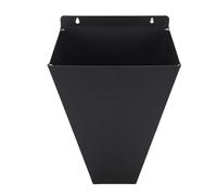 TOPINCN Cône de de Poulet, Navire de Retenue de Volaille, Entonnoir de Mise à Mort en Métaux, Trémies de Boucherie de Volaille avec Design à Plat pour 8 (Grande Longueur du Dos: 38-70 cm / 14,96 -