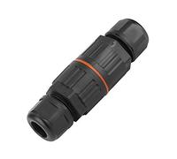 TOPINCN Connecteur de Boîte de Jonction étanche IP68, Bornier de Câble électrique Fiable pour L'éclairage du Réseau D'alimentation, Nylon Ignifuge 1 Pièce (Equipé d'un terminal pressé à froid à 3