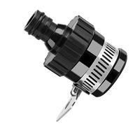 TOPINCN Connecteur de Robinet Universel Durable pour Le Jardinage, Le Lavage de Voiture, Installation Facile, Raccord de Tuyau en Acier Inoxydable pour la Plupart des Robinets