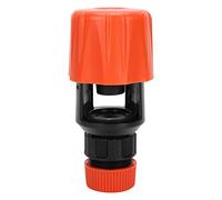 TOPINCN Connecteur de Tuyaux Universels, Adaptateur de Tuyau de Pipe, Joint de Connexion de Tubes, Adaptateur de Pipeline de Robinet de Jardin pour Les Outils D'irrigation D'arrosage du (Orange)