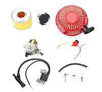 TOPINCN Consommables Durables de Moteur à de 9 Pièces pour la Bougie D'allumage de Bobine D'allumage de Carburateur de GX340 GX390