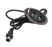 TOPINCN Contrôleur de canapé électrique, Port de USB Interrupteur Inclinable électrique à 5 Broches pour Fauteuil élévateur canapé Contrôleur Manuel Interrupteur de