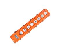 TOPINCN Contrôleur de Grue, Interrupteur à Bouton-poussoir en ABS Durable pour Fournitures de Contrôle Industriel, Station de Commande Suspendue de Grue 220V/500V pour Télécommande de Grues