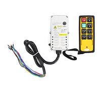 TOPINCN Contrôleur de Palan électrique Industriel à Poignée Unique, Télécommande YU 6 à 3 épreuves pour Grue, Convoyeur et équipement Minier, Résistant à L'eau et à L', DC24V/AC36V/AC220V/AC380V