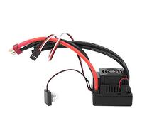 TOPINCN Contrôleur de Vitesse électronique ESC sans Balais Haute Puissance 120 A, linéarité Précise de L'accélérateur, Accessoire de Voiture 1/8 RC, adapté pour Voiture Télécommandée 1/8 (Insert en T)