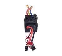 TOPINCN Contrôleur de Vitesse électronique sans Balais étanche à Haute efficacité 60 A ESC pour Voiture 1/10 RC, Réponse Améliorée de L'accélérateur et Protections Multiples, pour Les Amateurs