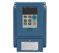 TOPINCN Contrôleur de Vitesse VFD à Entraînement à Fréquence Variable 380VAC 6A avec Haute Performance pour Moteurs AC Triphasés 2,2 KW