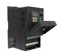 TOPINCN Contrôleur triphasé Efficace pour Variateur de Fréquence pour Onduleur de Moteur Entrée Triphasée 340-440 V Sortie 0-440 V pour Usage Industriel (1,5 KW)