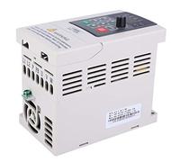 TOPINCN Convertisseur de Fréquence Variable à Haute efficacité D'inverseur monophasé à triphasé de 1,5 KW pour Le Ventilateur de Contrôle de Pompe et Les Machines D'