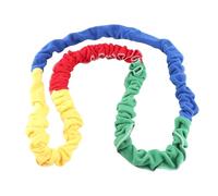 TOPINCN Corde de Traction élastique D'extérieur pour Enfants, Corde de Tension Vibrante pour Le Développement Sensoriel, Parfaite pour la Maternelle et L'interaction Parent-Enfant, Peluche et
