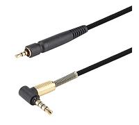 TOPINCN Cordon de Casque de Jeu en Fil tressé en Cuivre OFC, Ligne de Remplacement de 1, PC37X GSP500, Câble de Casque Noir pour G4ME (Version téléphone)