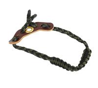 TOPINCN Cordon tressé Réglable pour Tir à l'arc, Sangle de Poignet pour Arc à Poulies, Matériau Durable, Position Verticale, pour la Chasse et Le Tir sur Cible