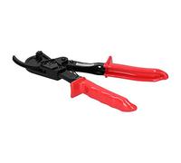 TOPINCN Coupe-fil avec Outil de Sertissage Manuel à Cliquet, Poignée Confortable en PVC 10,2 Pouces pour électriciens