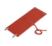 TOPINCN Coussin Chauffant Imperméable en Silicone, Tapis Flexible, Chauffage Rapide, 100W, pour Véhicule, équipement pour Moteur (DC24V)