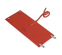 TOPINCN Coussin Chauffant Imperméable en Silicone, Tapis Flexible, Chauffage Rapide, 100W, pour Véhicule, équipement pour Moteur (DC12V)