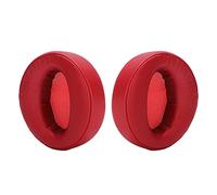 TOPINCN Coussinets d'oreille en Cuir PU de Haute qualité, pour Casque MDRXB950BT, Blocage du Bruit, 2 Pièces pour Casque MDRXB950BT (Rouge)